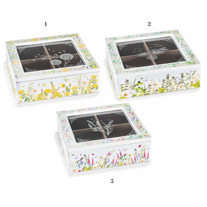 Scatola Portabustine Margherite