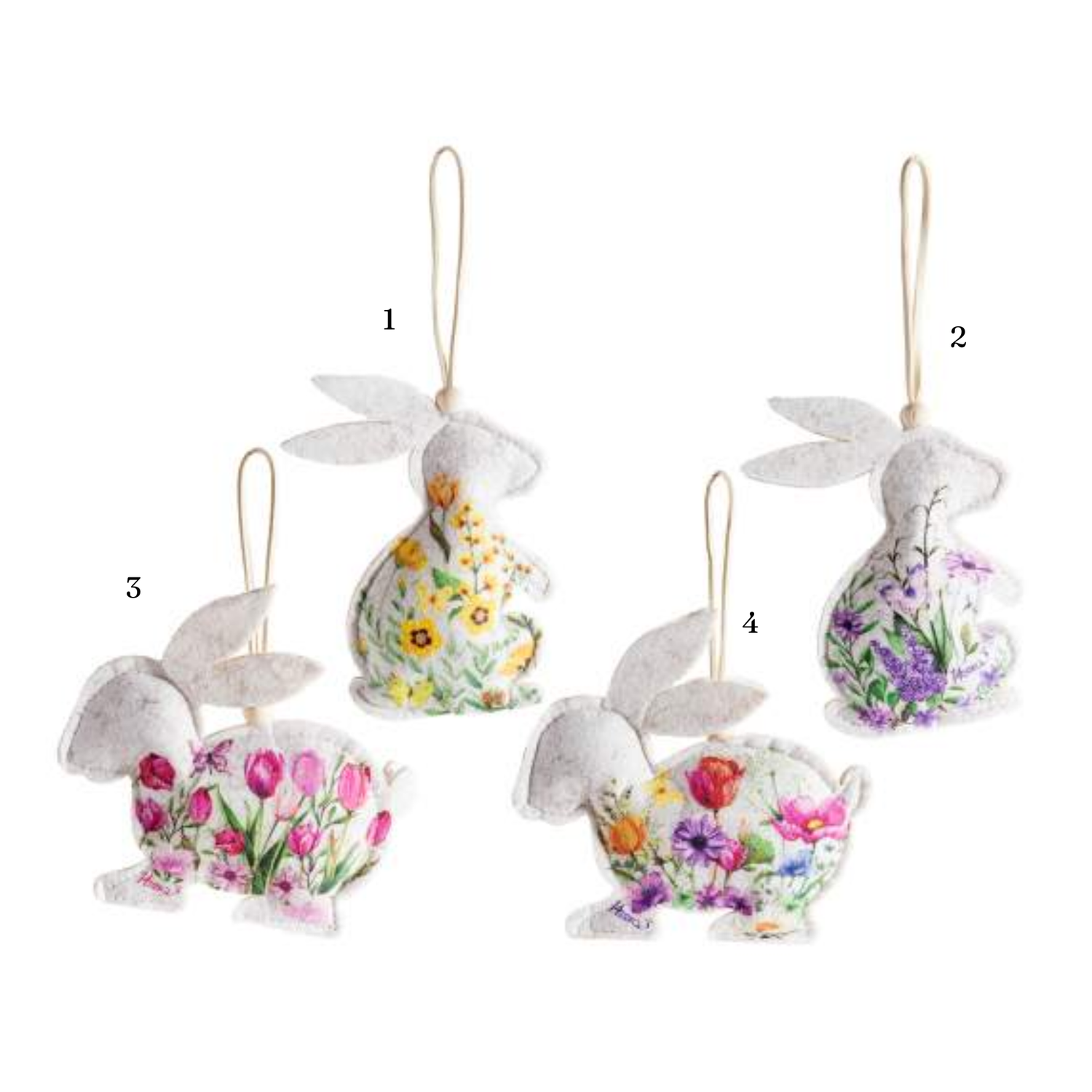 Coniglietto in Panno da Appendere PREORDINE