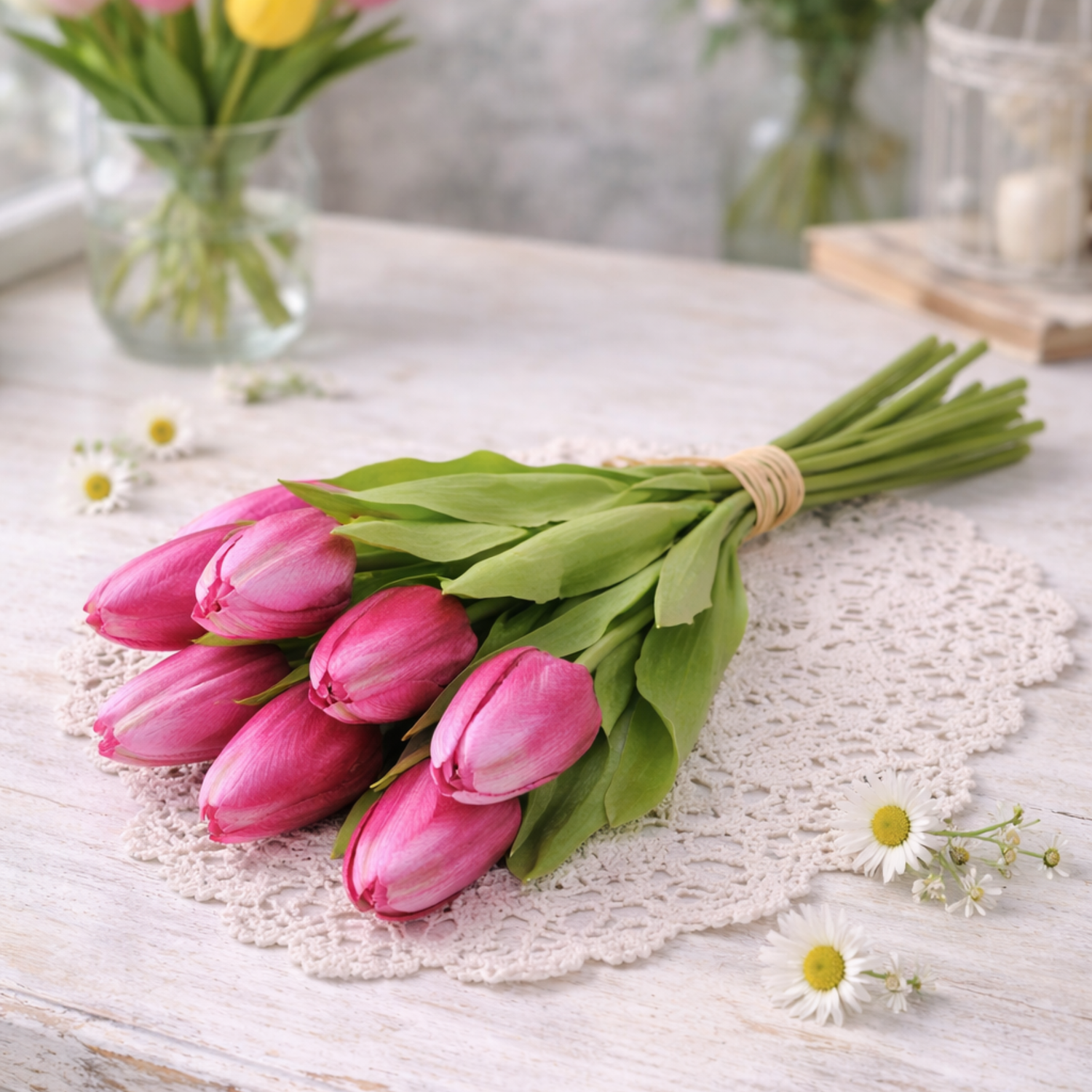 Mazzo Tulipani Artificiali