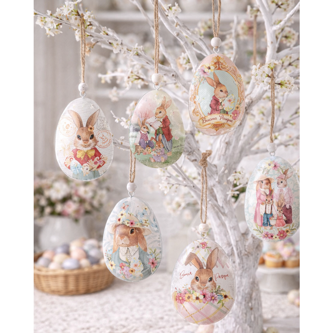 Uovo Decorativo Old Bunny