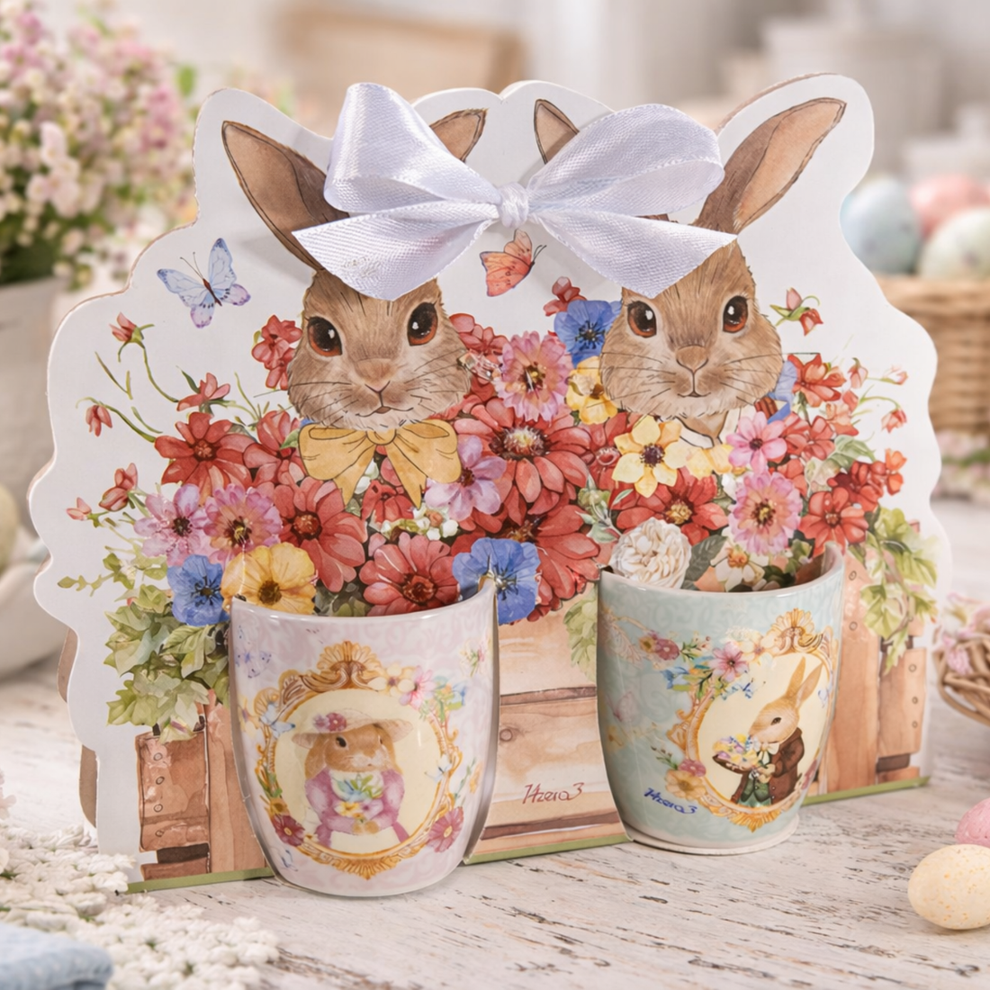 Confezione 2 Tazzine Old Bunny