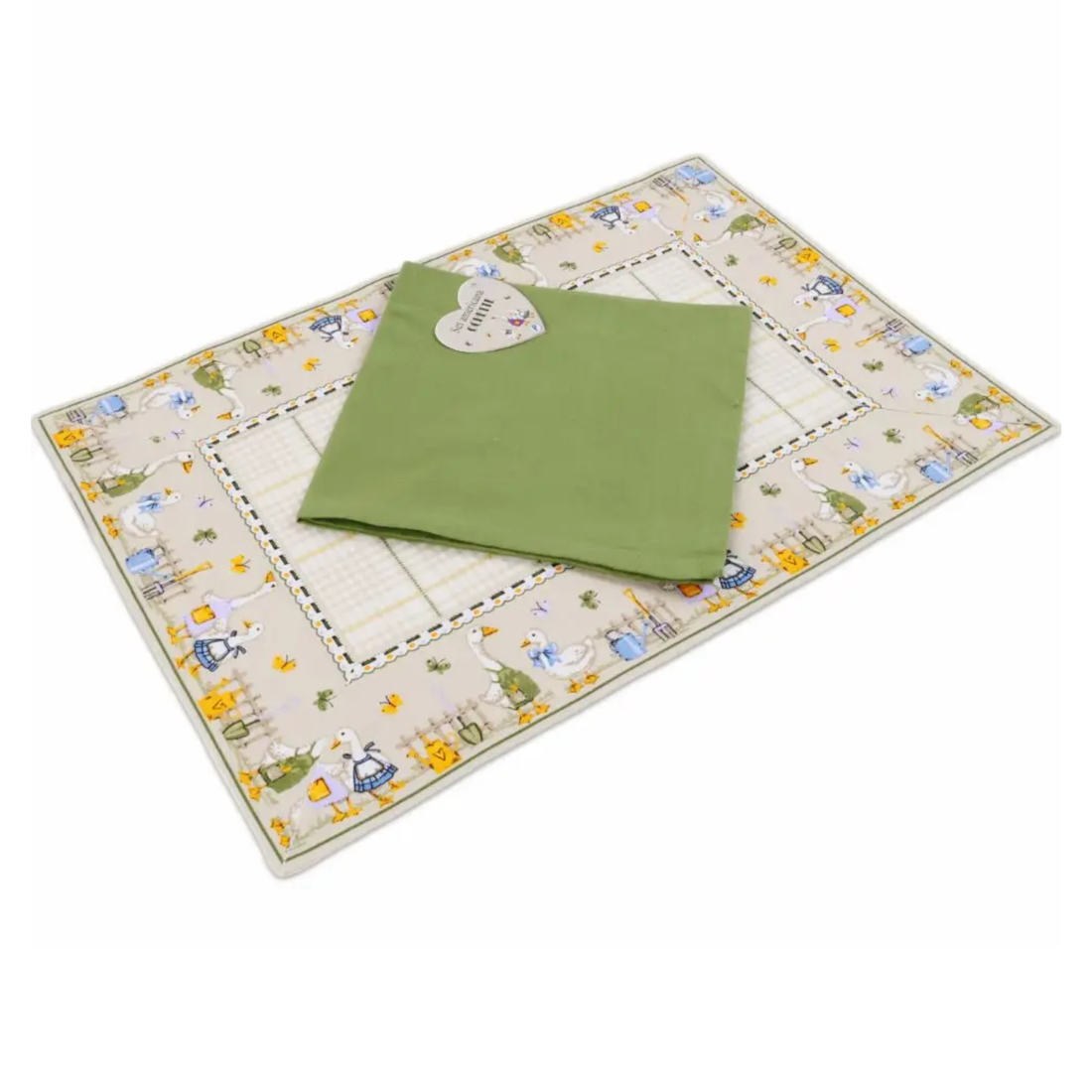 Tovaglietta e Tovagliolo Ochette