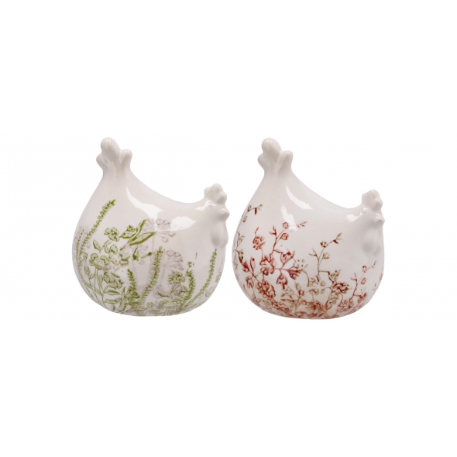 Decorazione Gallina Botanica