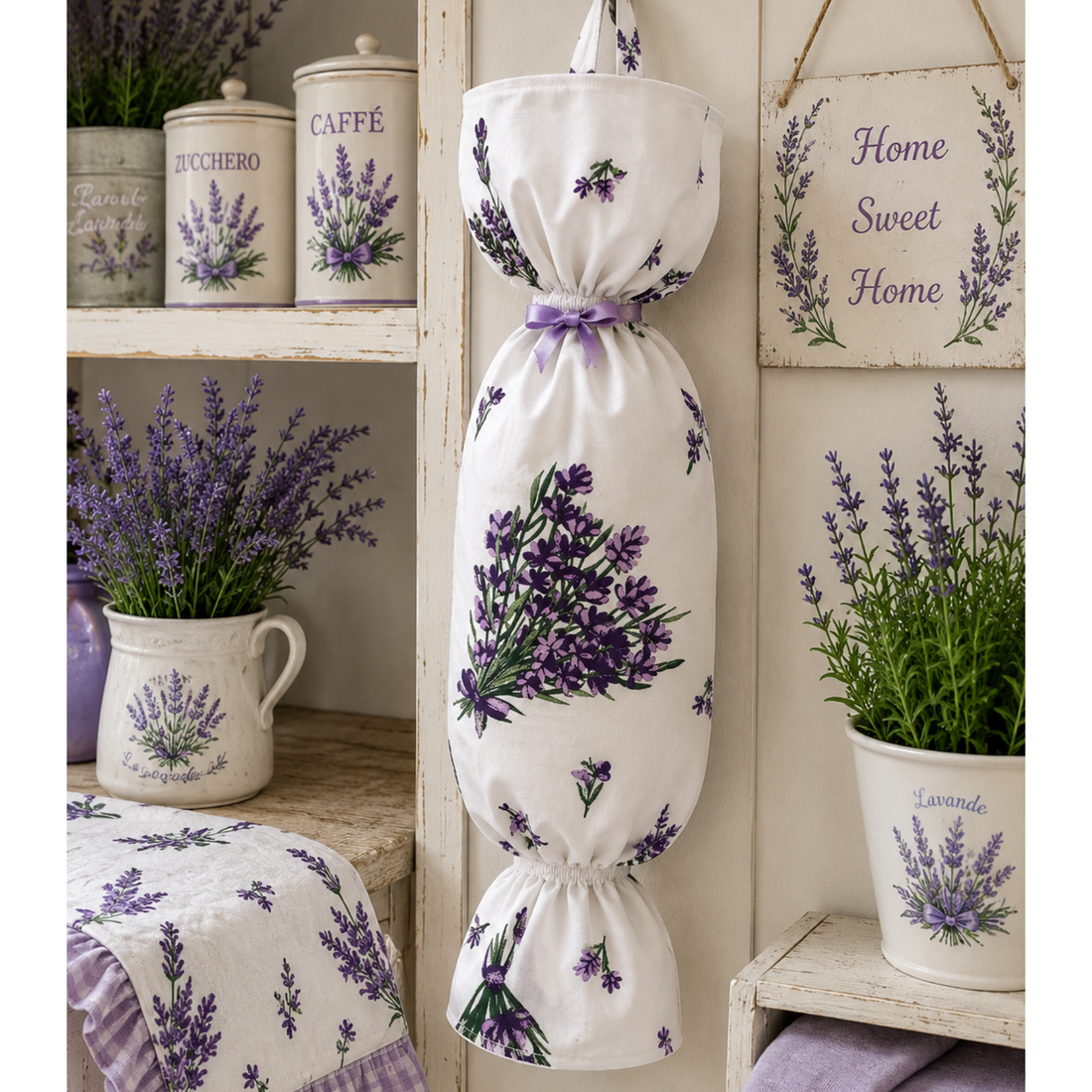 Porta Sacchetti Lavanda