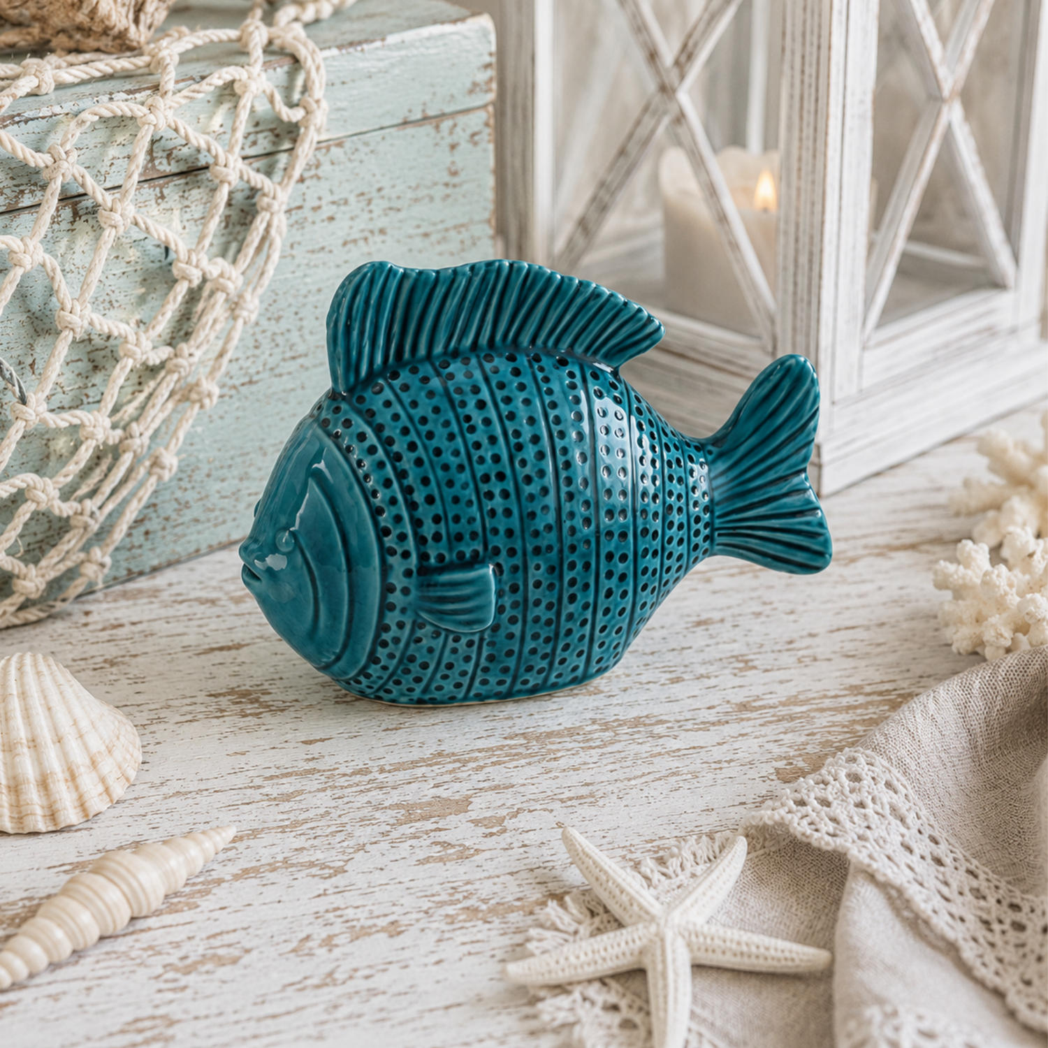 Decorazione Ceramica Pesce