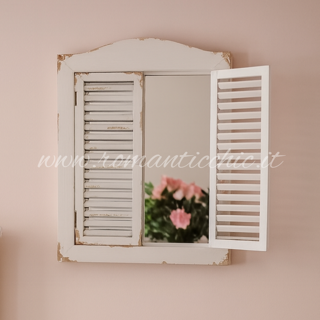 Specchio Finestra Shabby