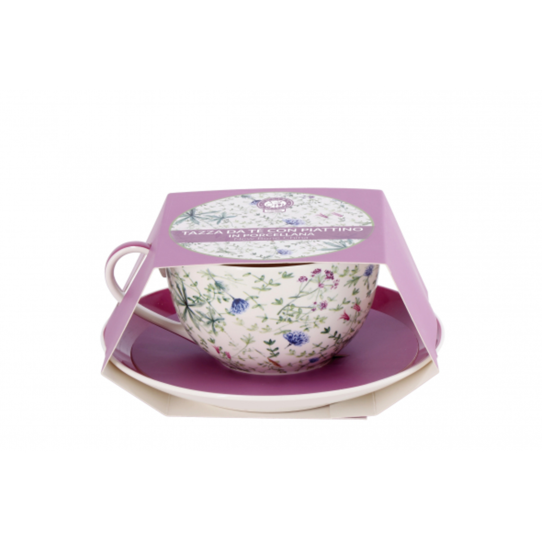 Tazza con Piattino Herbes