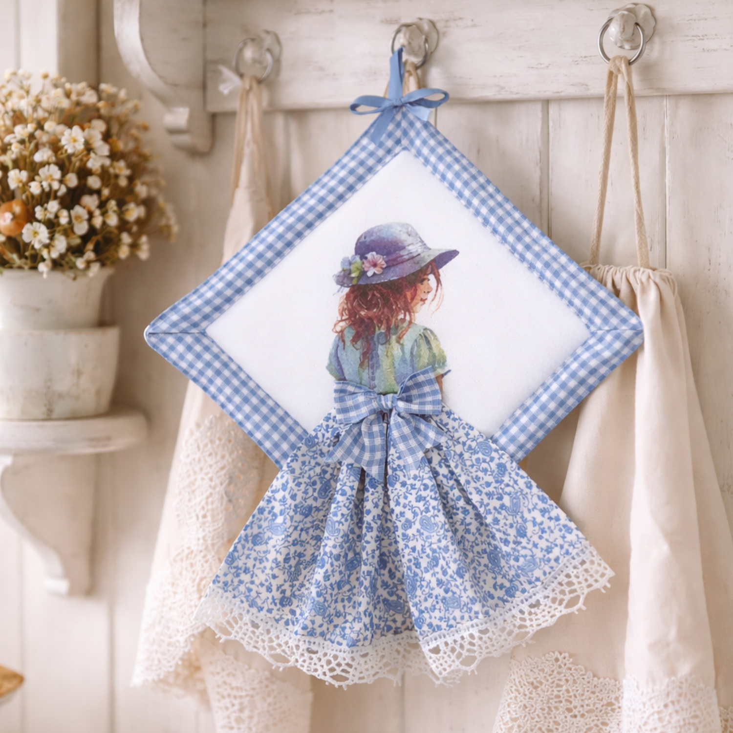 Strofinaccio Lady Flowers