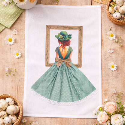 Strofinaccio Lady Flowers