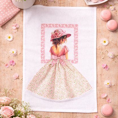 Strofinaccio Lady Flowers