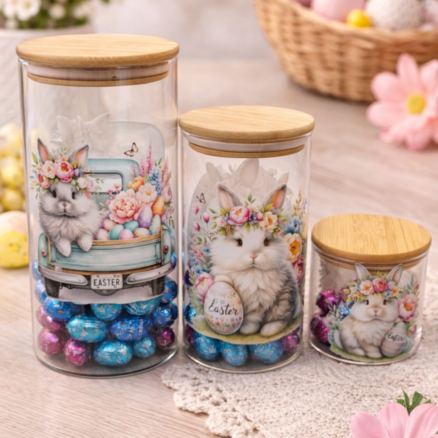 Barattolo Teneri Coniglietti