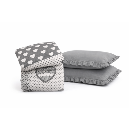 Set Trapuntino con Federe Shabby