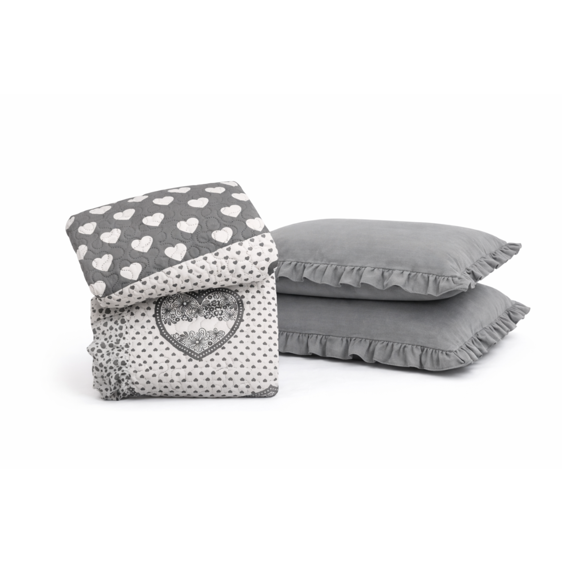 Set Trapuntino con Federe Shabby
