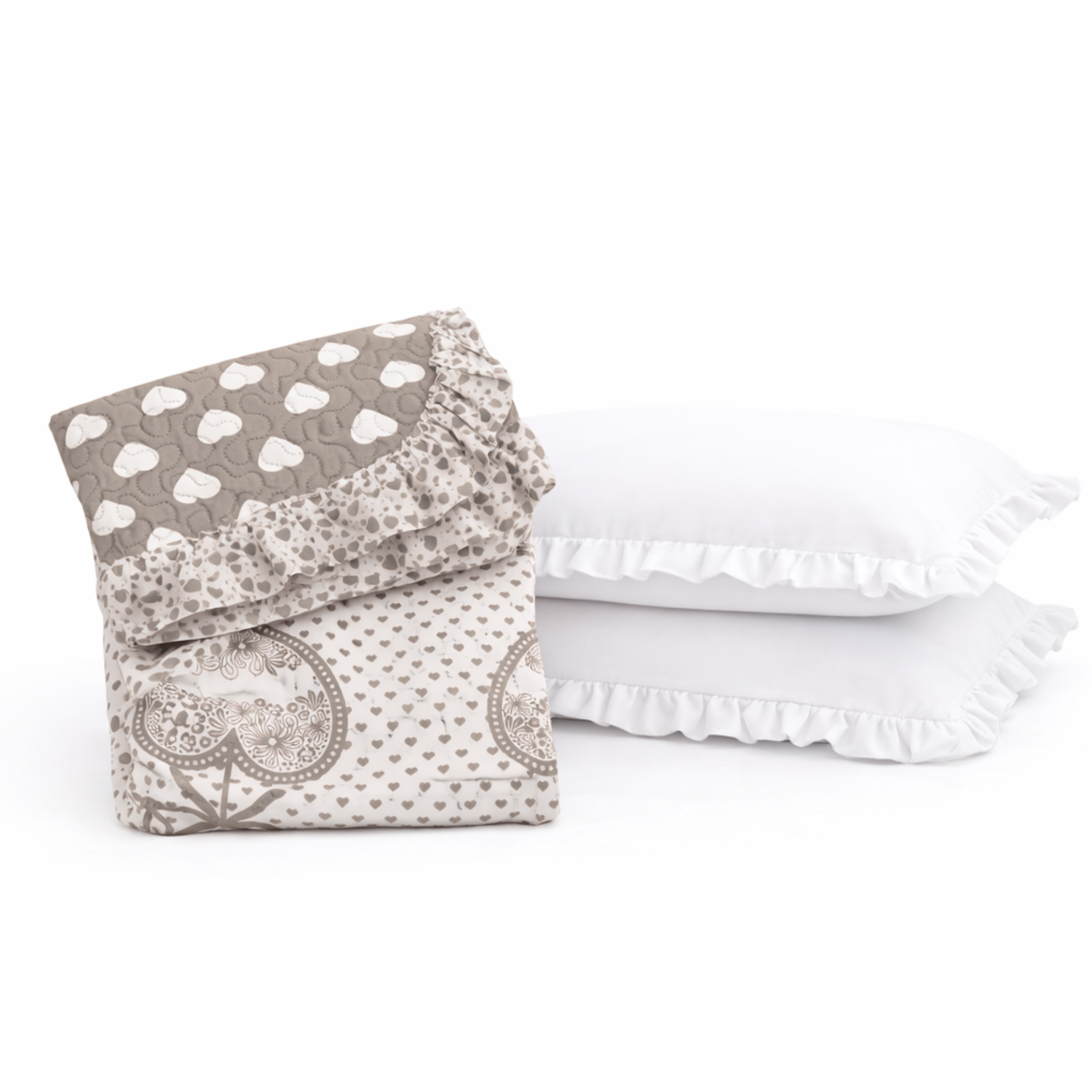 Set Trapuntino con Federe Shabby