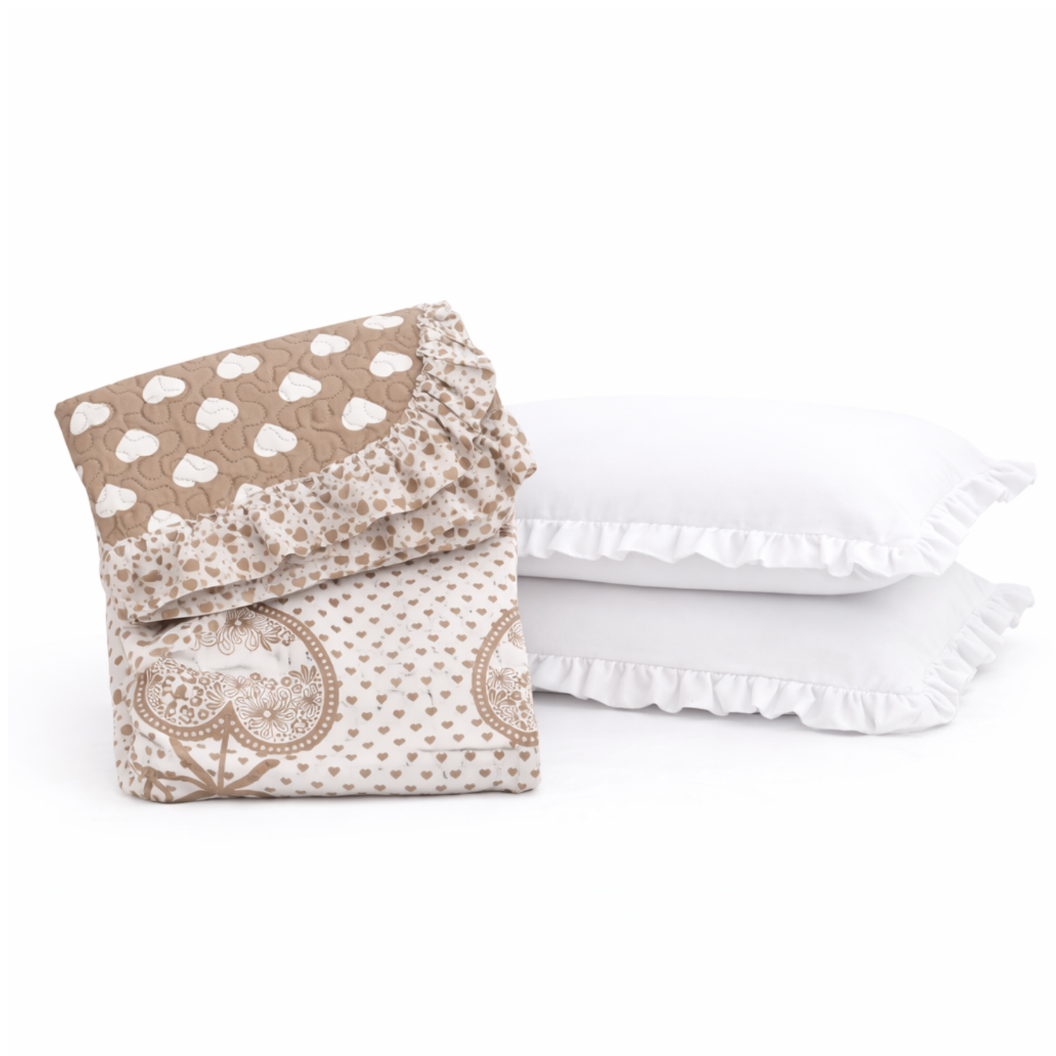 Set Trapuntino con Federe Shabby