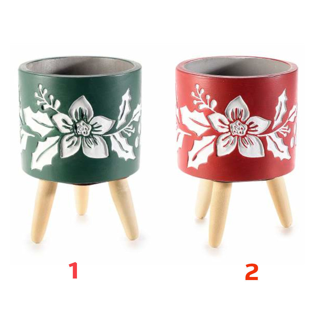 Vaso Treppiedi Natalizio