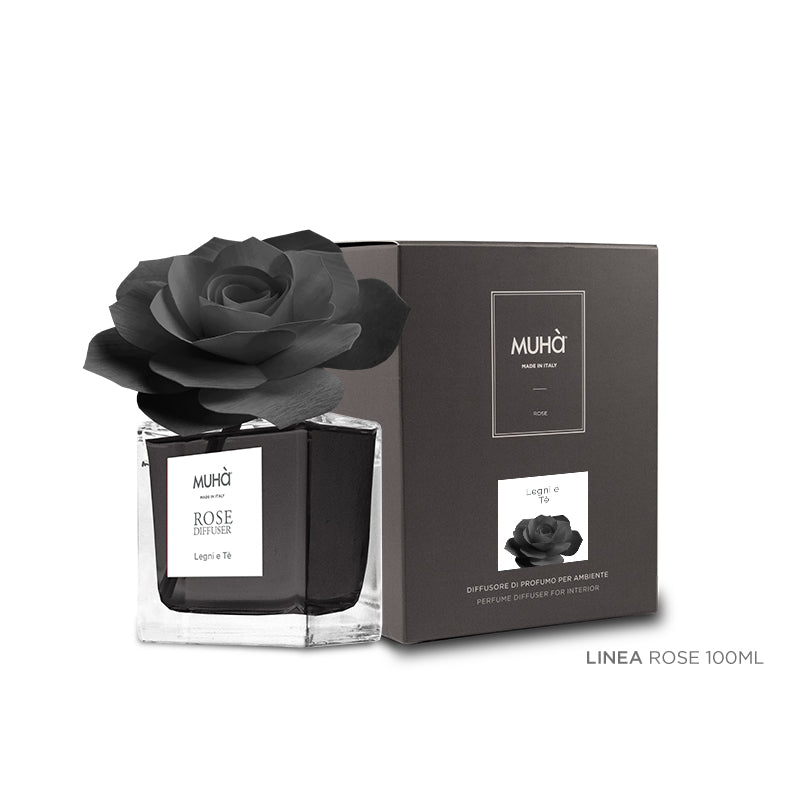 Rose Diffuser 200 ml Legni e Tè