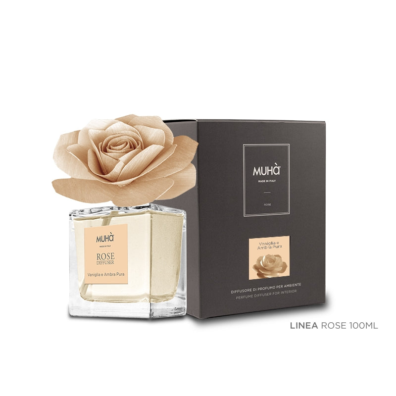 Rose Diffuser 200 ml Vaniglia e Ambra