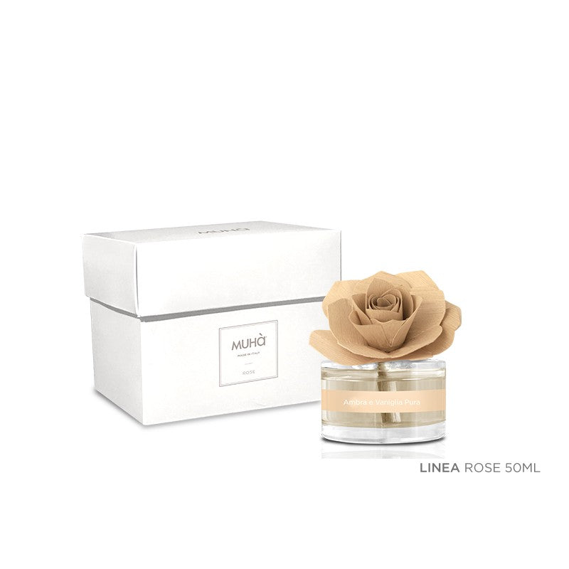 Rose Diffuser 50 ml Vaniglia e Ambra